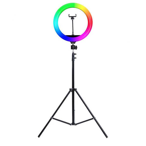 رینگ لایت موزیکال RGB-LED-M33k Music Model ( 33سانت 30 وات)