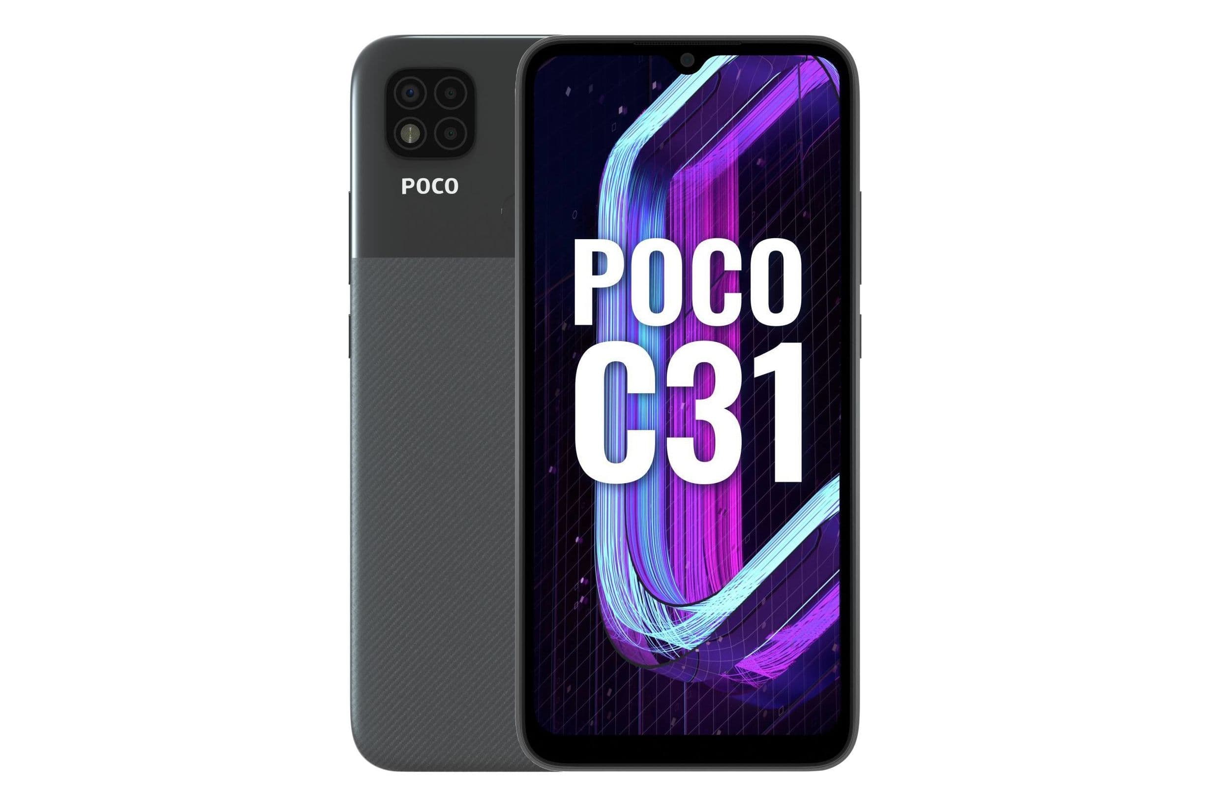 گوشی موبایل پوکو C31 شیائومی با حافظه 64 گیگ رام 4